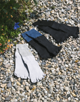 【PESCALLY】和紙5本指ショートソックス 25cm-27cm