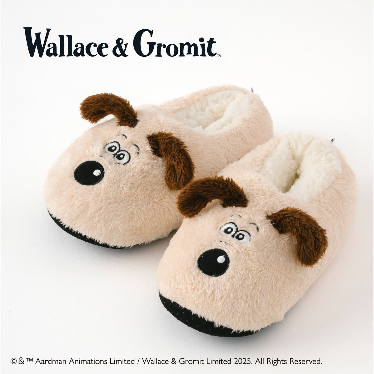 ウォレスとグルミット】耳付きホームソックス (BLACK FRIDAY対象商品