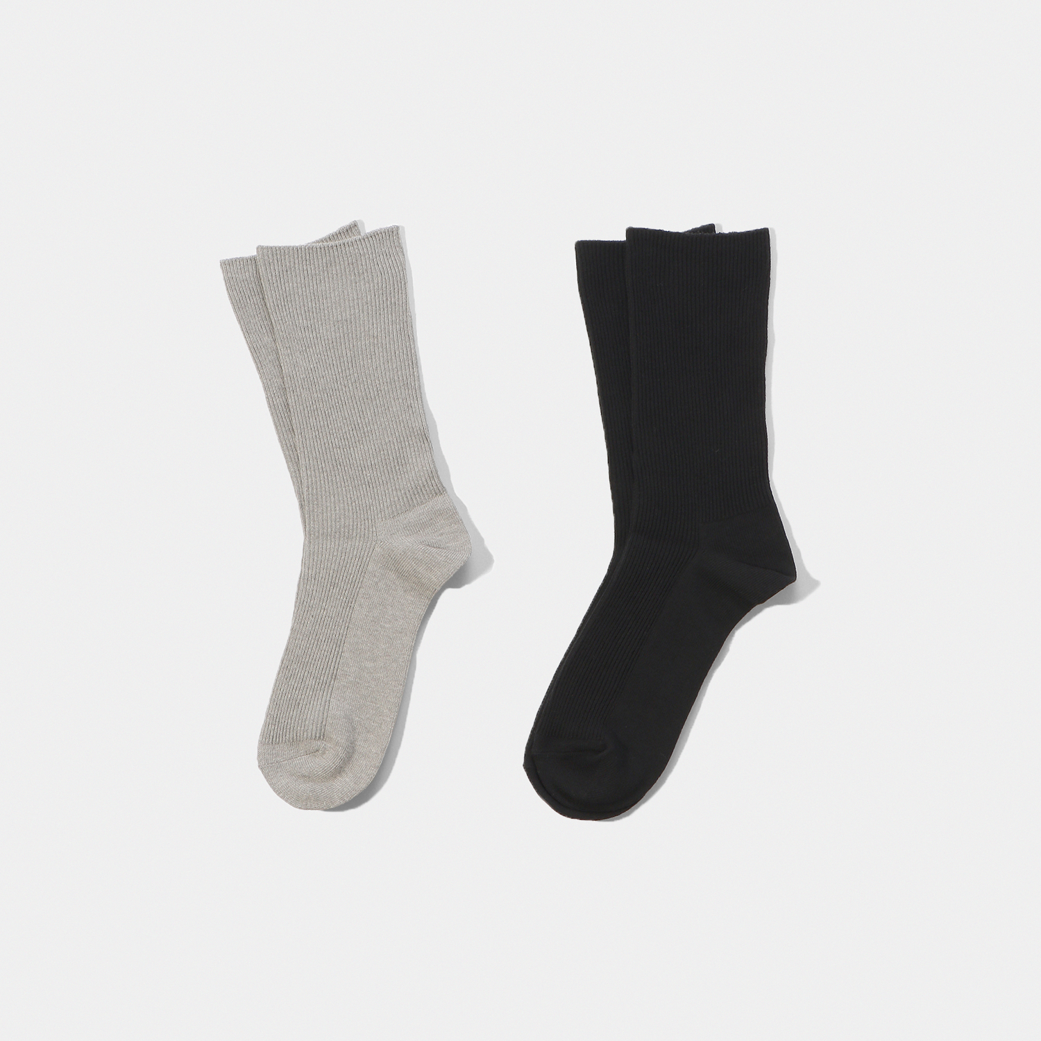 【足元らくらく】ゴムなし リブソックス  26-28cm