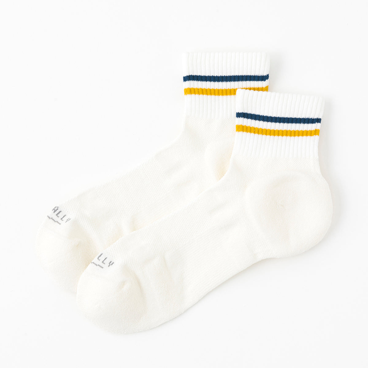 【PESCALLY】和紙パイルラインソックス 25cm-27cm