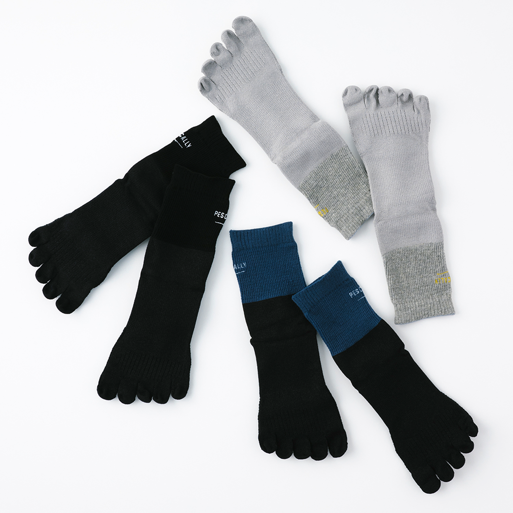 PESCALLY】和紙5本指ショートソックス 25cm-27cm – SUKENO｜靴下の助野