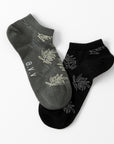【A.V.V】ボタニカル柄スニーカー丈ソックス