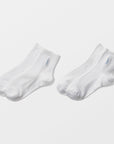 【EASTBOY】13cm丈ワンポイント白ソックス(2Pセット)