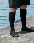 【PESCALLY】和紙パイル着圧ソックス 27cm-29cm
