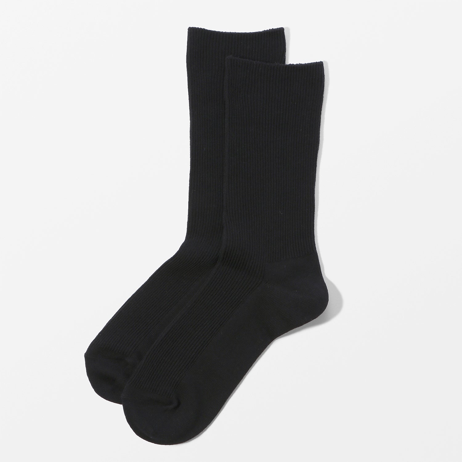 【足元らくらく】ゴムなし リブソックス  24-26cm