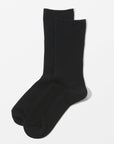 【足元らくらく】ゴムなし リブソックス  24-26cm