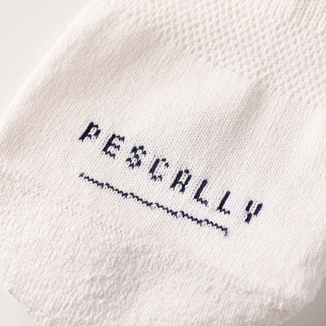 【PESCALLY】Beginコラボ 和紙パイルショートソックス