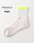 【PESCALLY】Beginコラボ 和紙パイルショートソックス 25cm-27cm