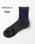 【PESCALLY】Beginコラボ 和紙パイルショートソックス 25cm-27cm