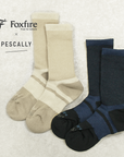 【PESCALLY×Foxfire】Foxfireコラボ 和SHI-DRYベーシックソックス 23cm - 25cm