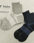 【PESCALLY×Foxfire】Foxfireコラボ 和SHI-DRYショートソックス 25cm - 27cm