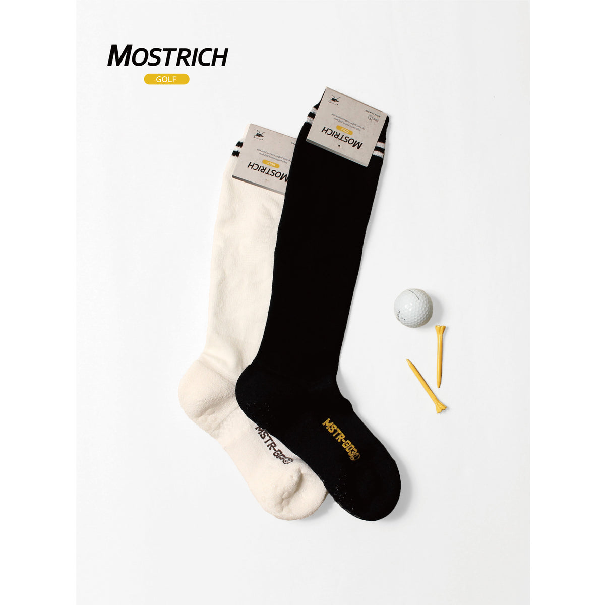 MOSTRICH】MSTR-G03 ハイソックス｜「らく圧」から誕生したゴルフ専用