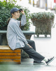 【うちそとパンツ】ストレートパンツ