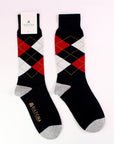 【オリジナルソックス】オリジナルカラーソックス アーガイル / 27cm-29cm (2足組)