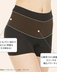 【美レギ】キュッと骨盤レギンス / メッシュ / 1分丈
