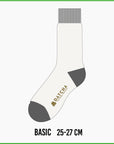 【オリジナルソックス】オリジナルカラーソックス ベーシック / 25cm-27cm (2足組)