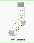 【オリジナルソックス】オリジナルカラーソックス ドット / 27cm-29cm (2足組)