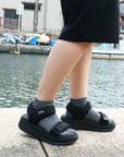 【PESCALLY】和紙  薄手パイルスニーカー丈ソックス 23cm -25cm