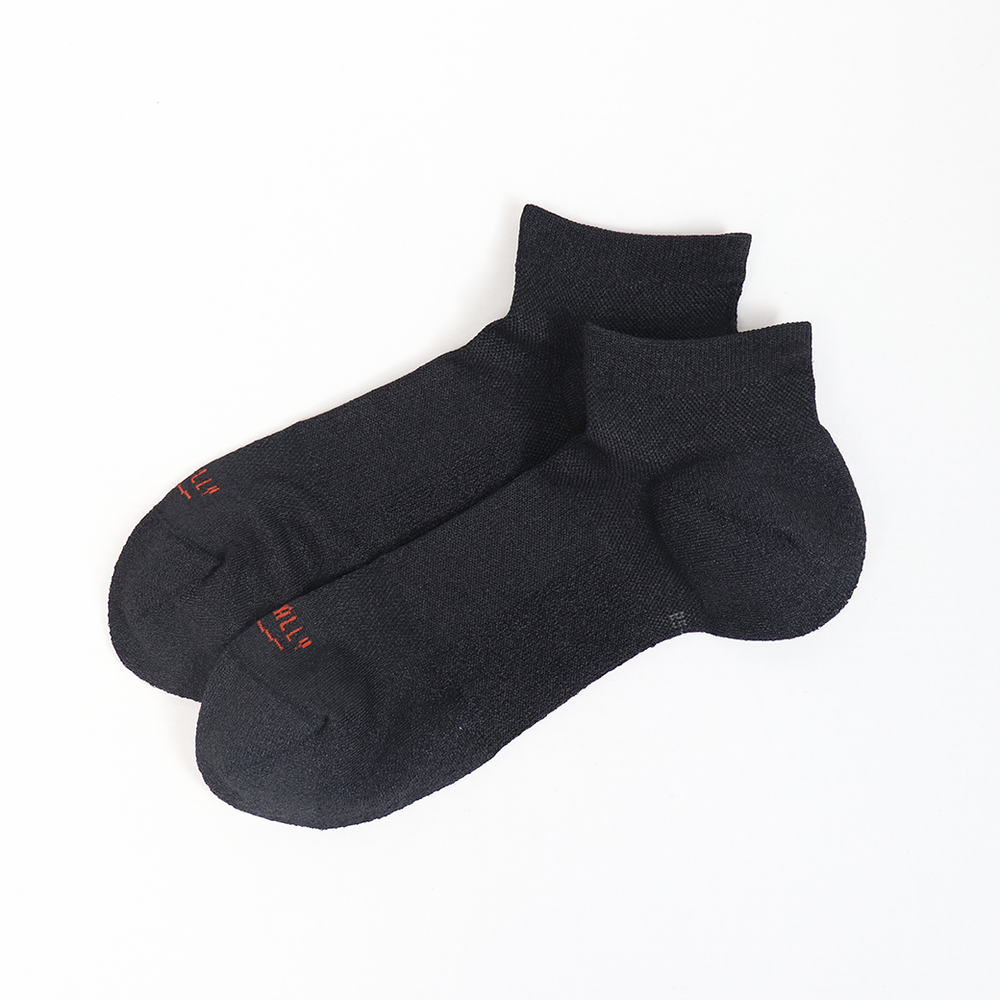 【PESCALLY】和紙  薄手パイルスニーカー丈ソックス 25cm-27cm