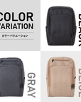 【ビジネスバックパック】撥水 12ポケットビジネスリュック　内容量11L