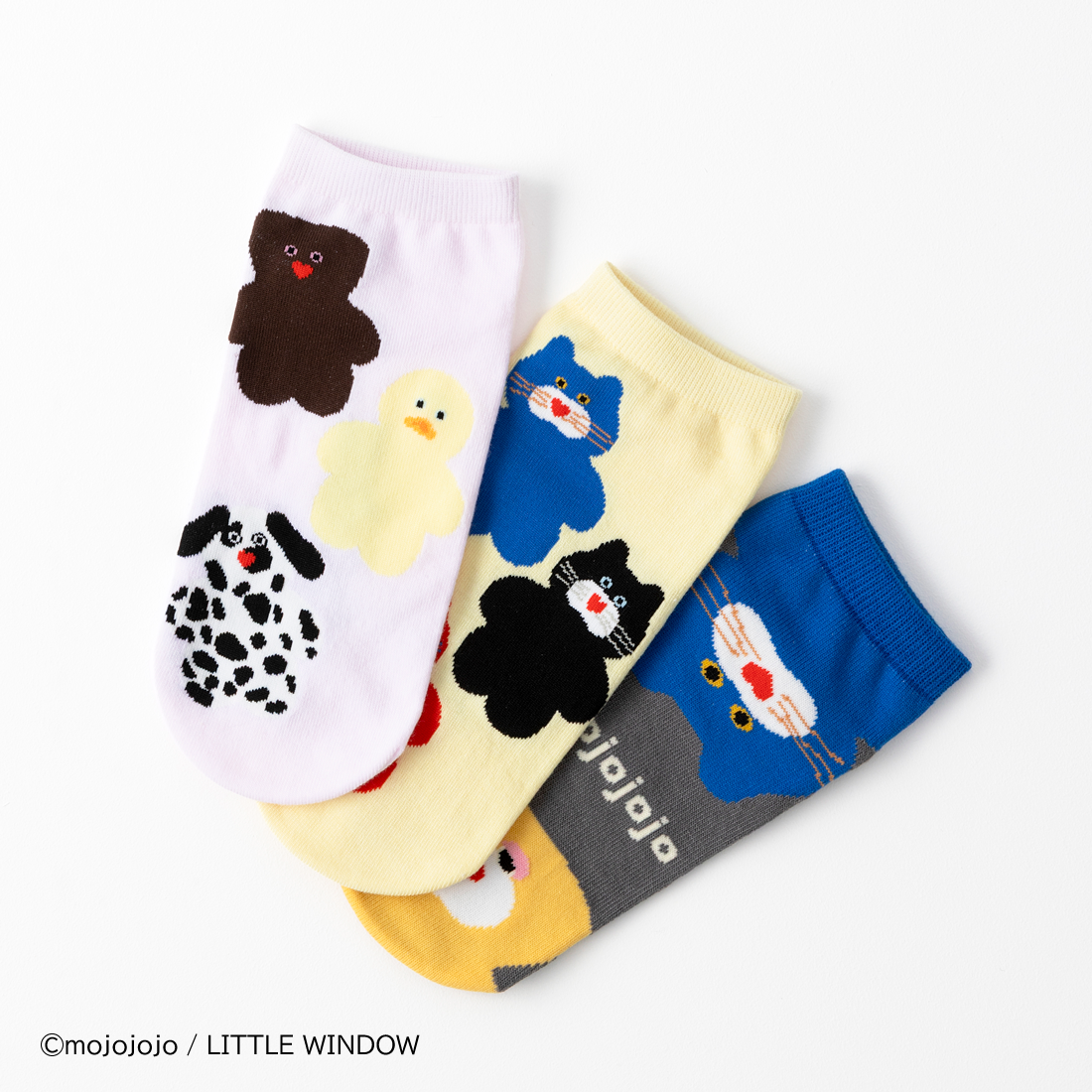 【mojojojo】スニーカー丈ソックス