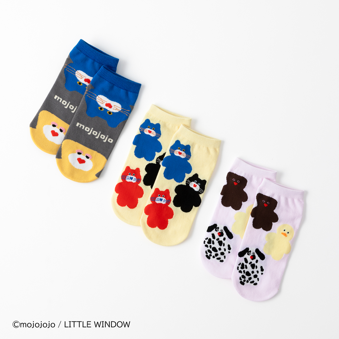 【mojojojo】スニーカー丈ソックス