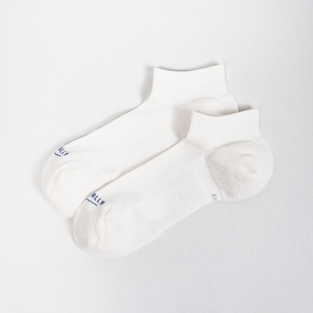 【PESCALLY】和紙  薄手パイルスニーカー丈ソックス 27cm-29cm