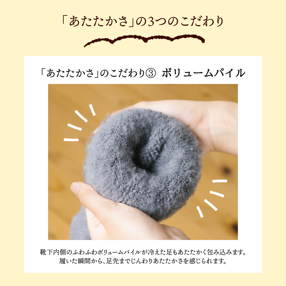 【足元らくらく】光電子毛布ソックス 22-25cm