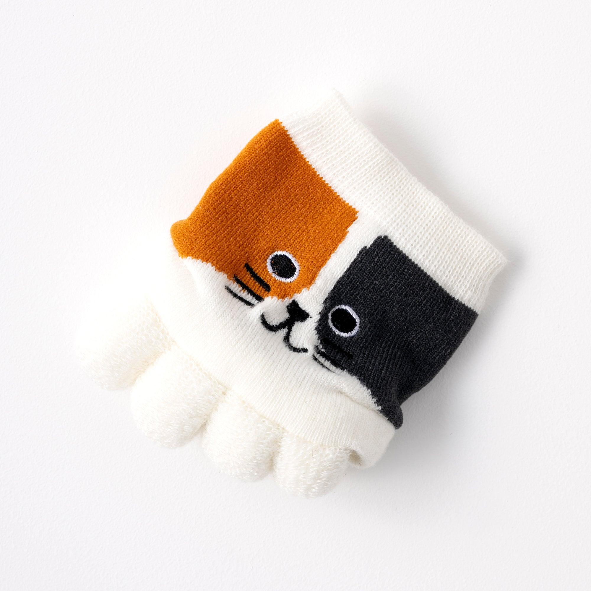 【にゃんこ堂】足指セパレートストレッチソックス