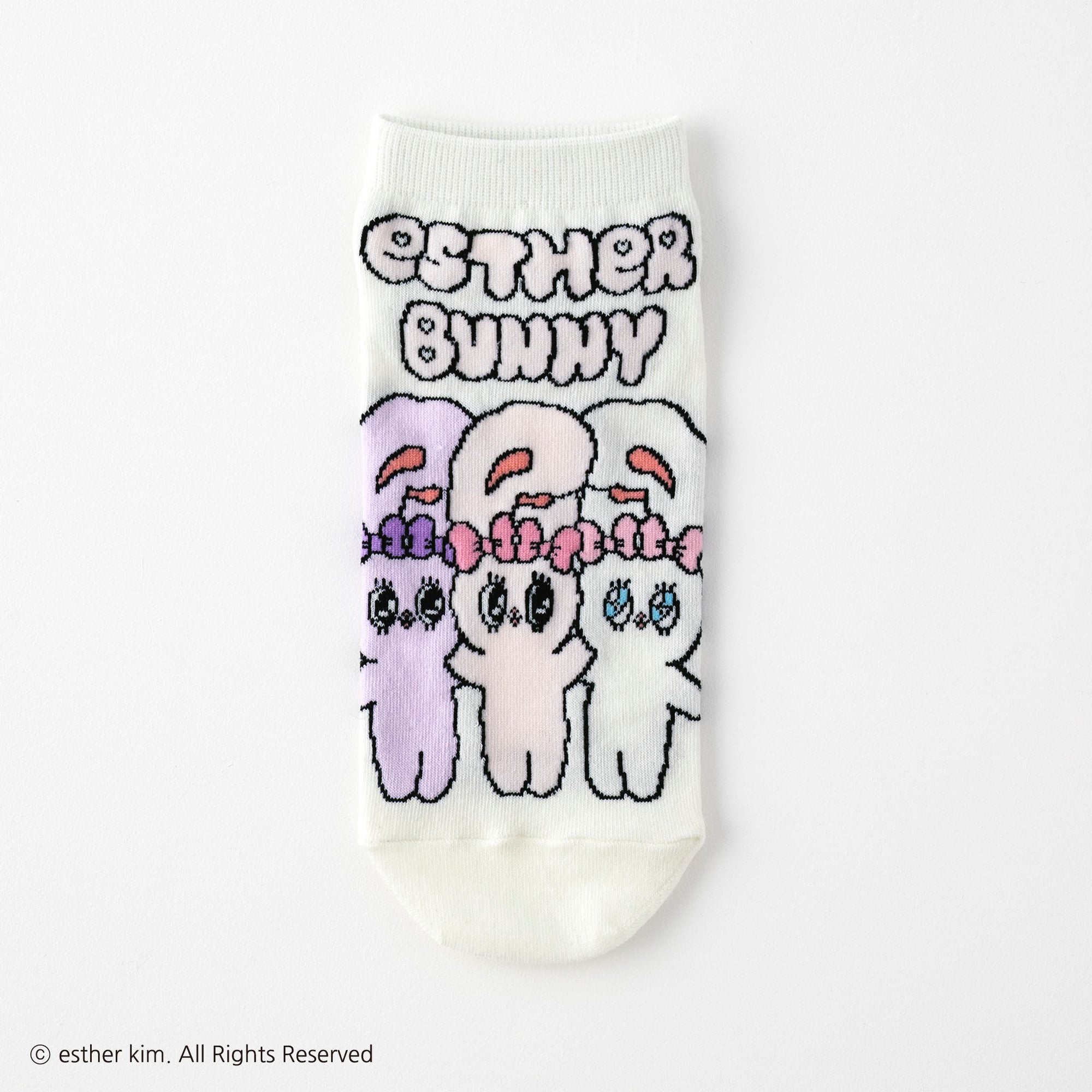 【エスターバニー】バニースニーカー丈ソックス