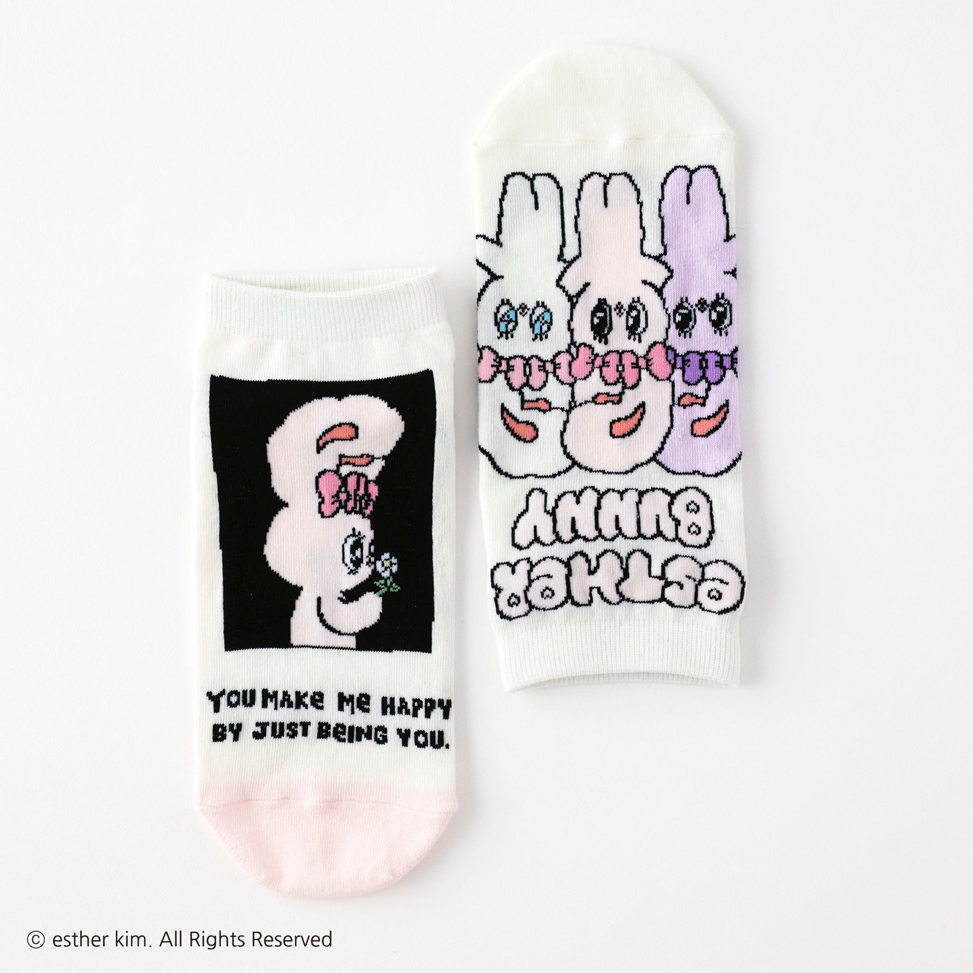 【エスターバニー】バニースニーカー丈ソックス