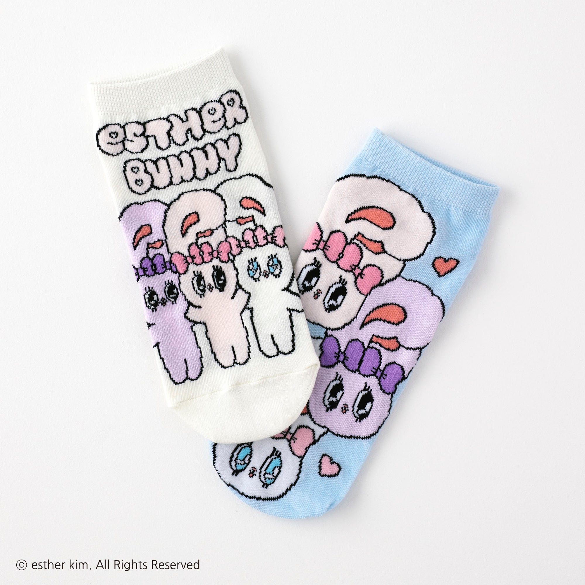 【エスターバニー】バニースニーカー丈ソックス