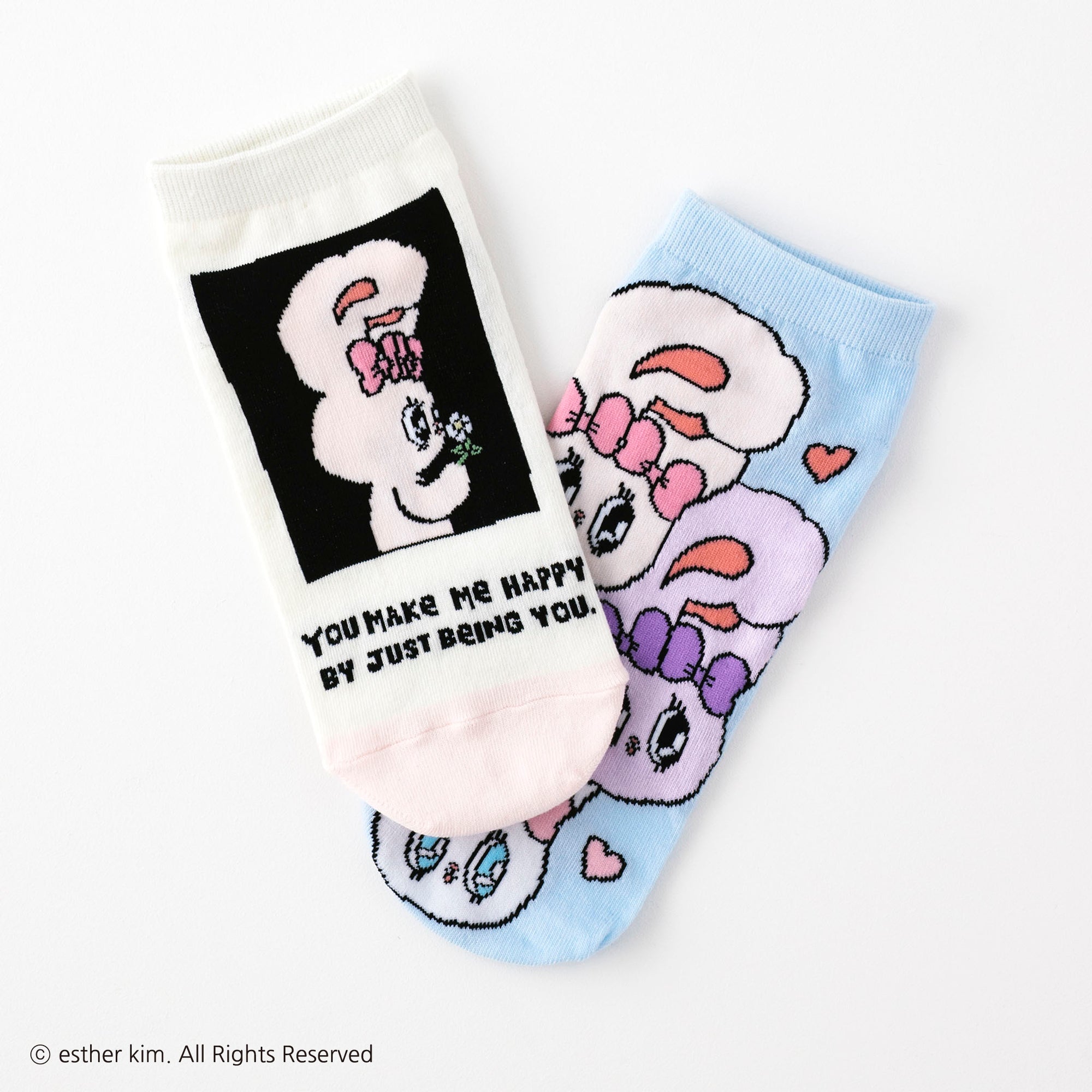 【エスターバニー】バニースニーカー丈ソックス