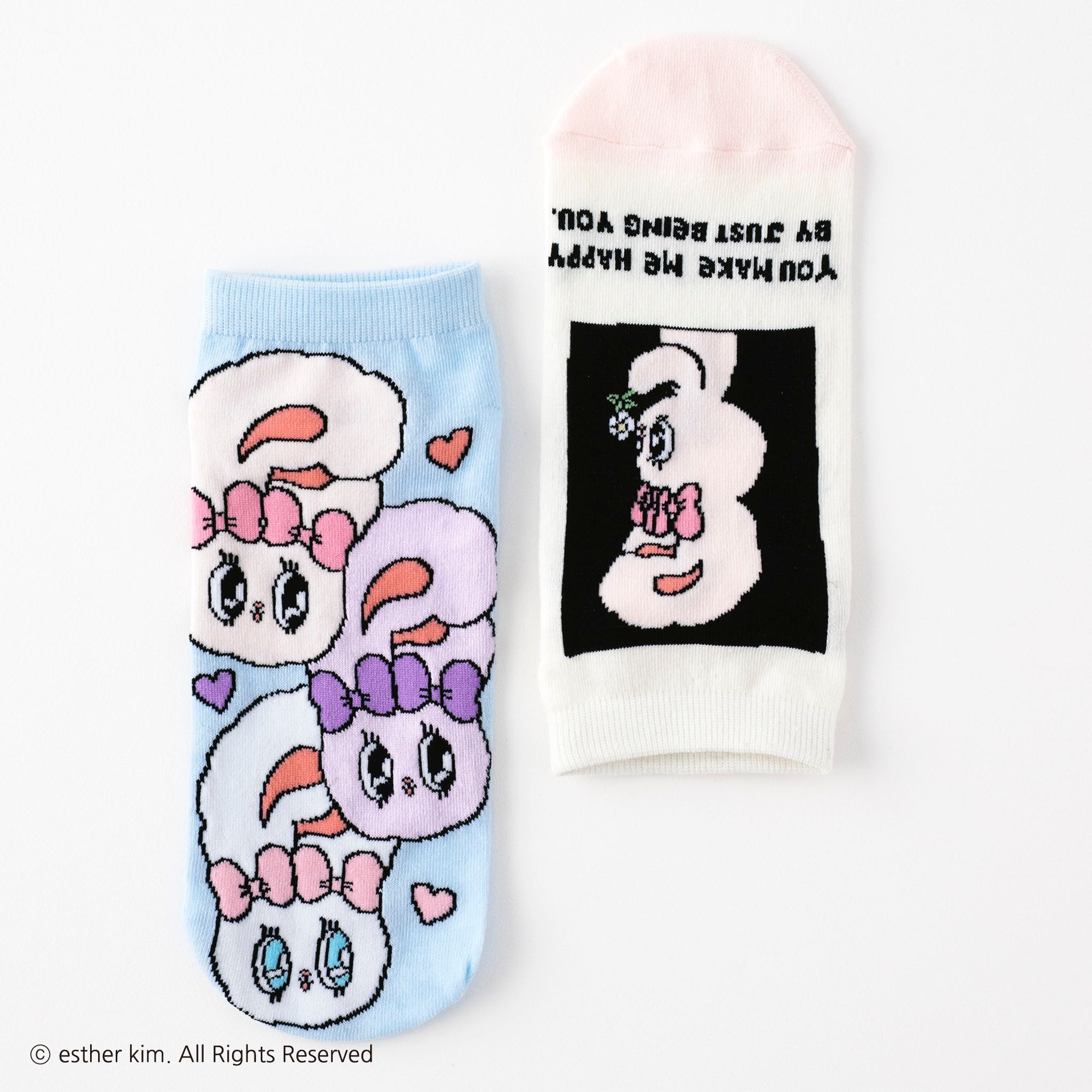 【エスターバニー】バニースニーカー丈ソックス