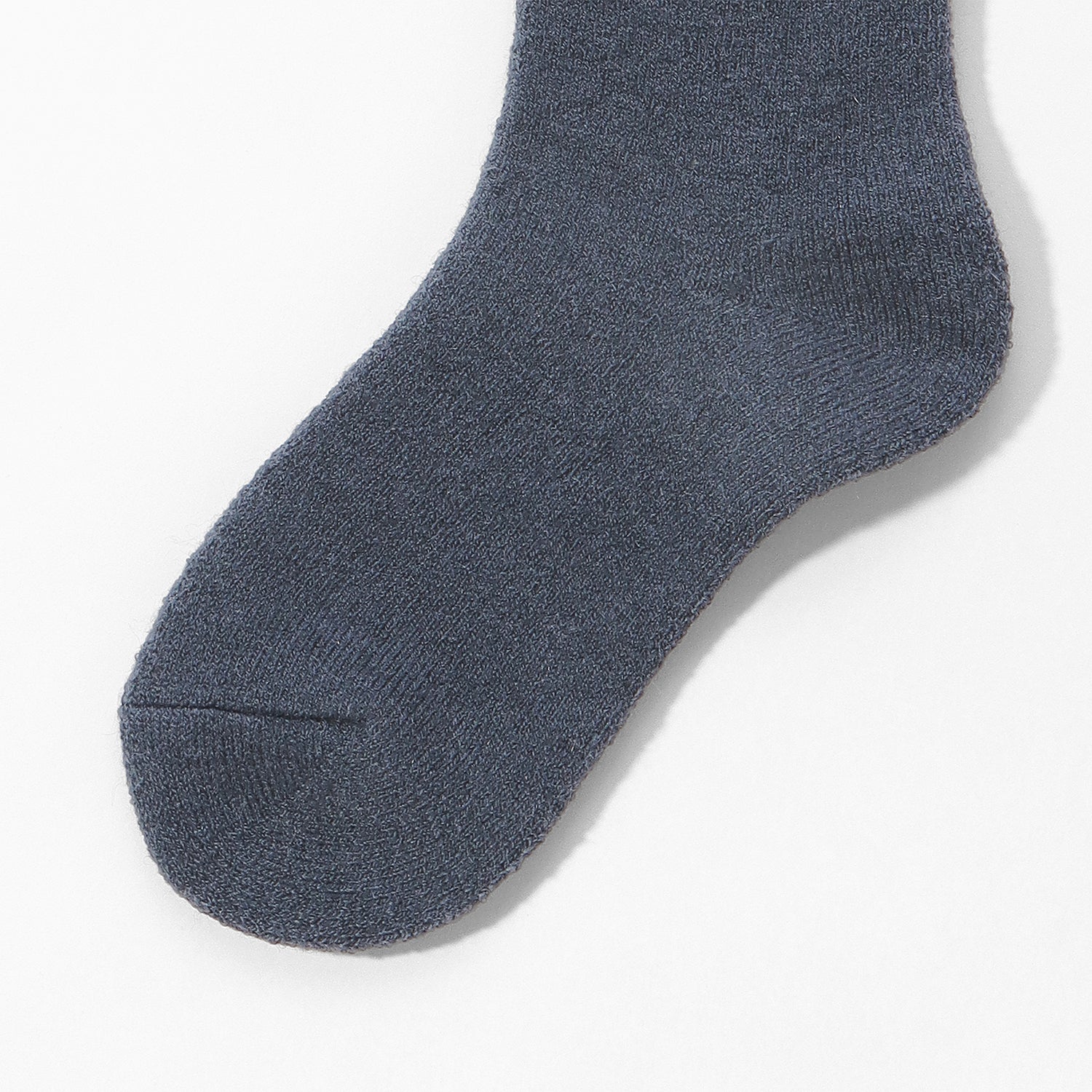 にゃんこ堂】パイルポイントロゴクルーソックス レディース