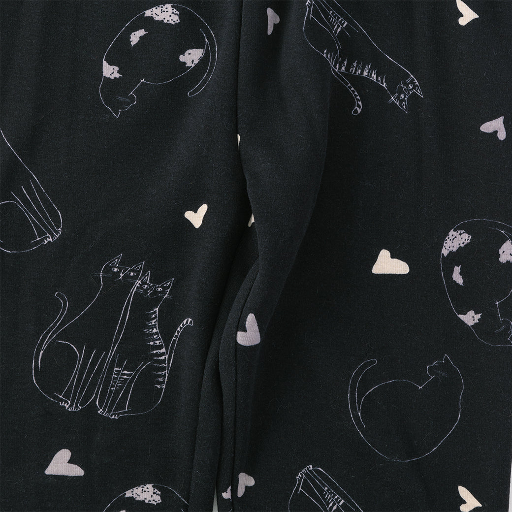 にゃんこ堂】10分丈裏毛布ルームパンツ – SUKENO｜靴下の助野