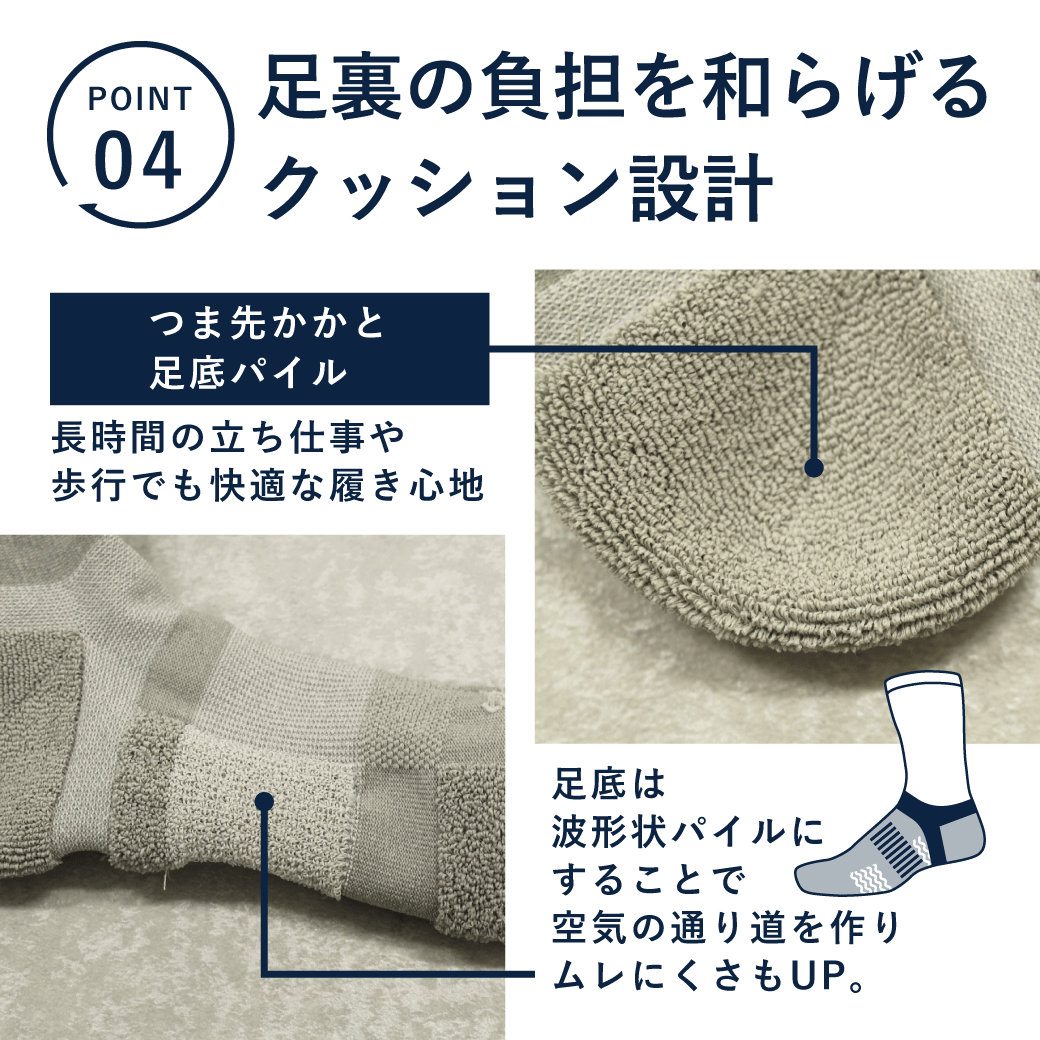 PESCALLY】和紙パイル着圧ソックス 23cm-25cm – SUKENO｜靴下の助野