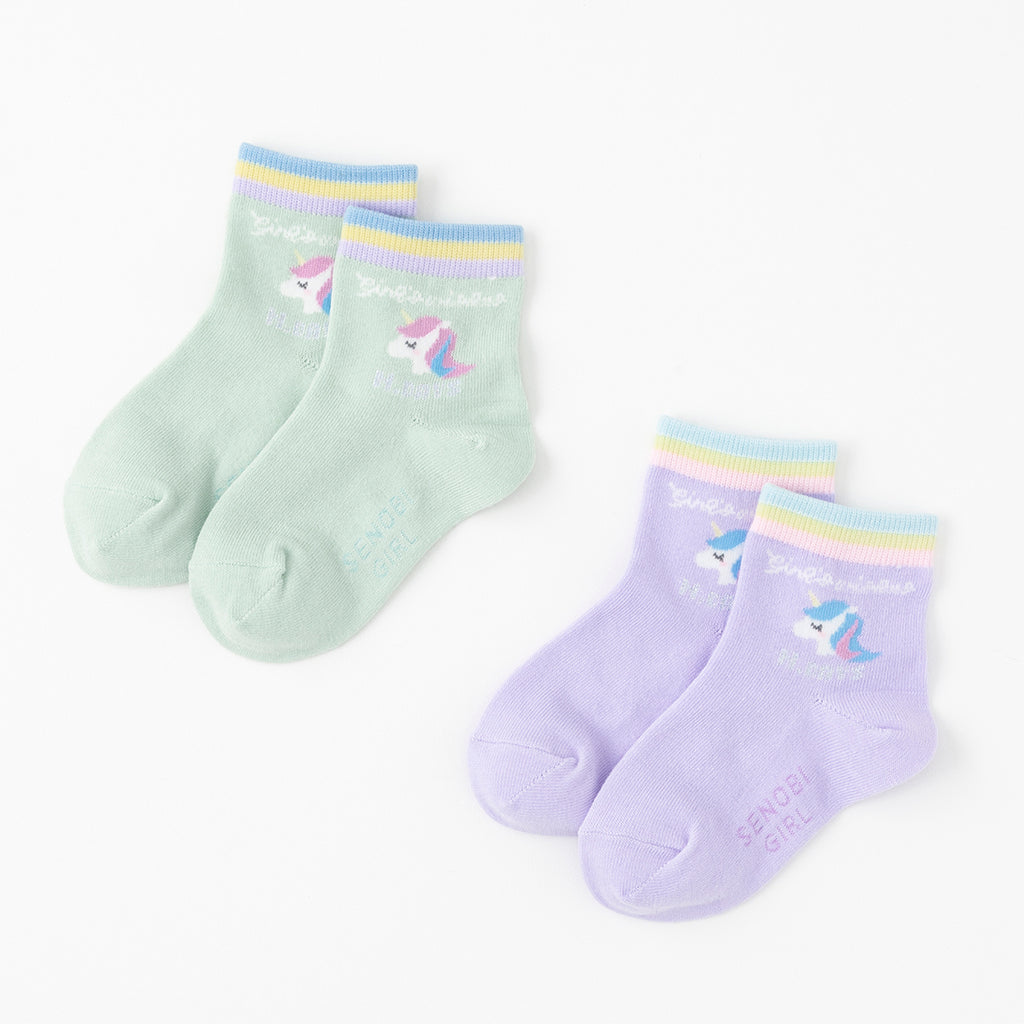 senobi ユニコーンショートソックス ¥185