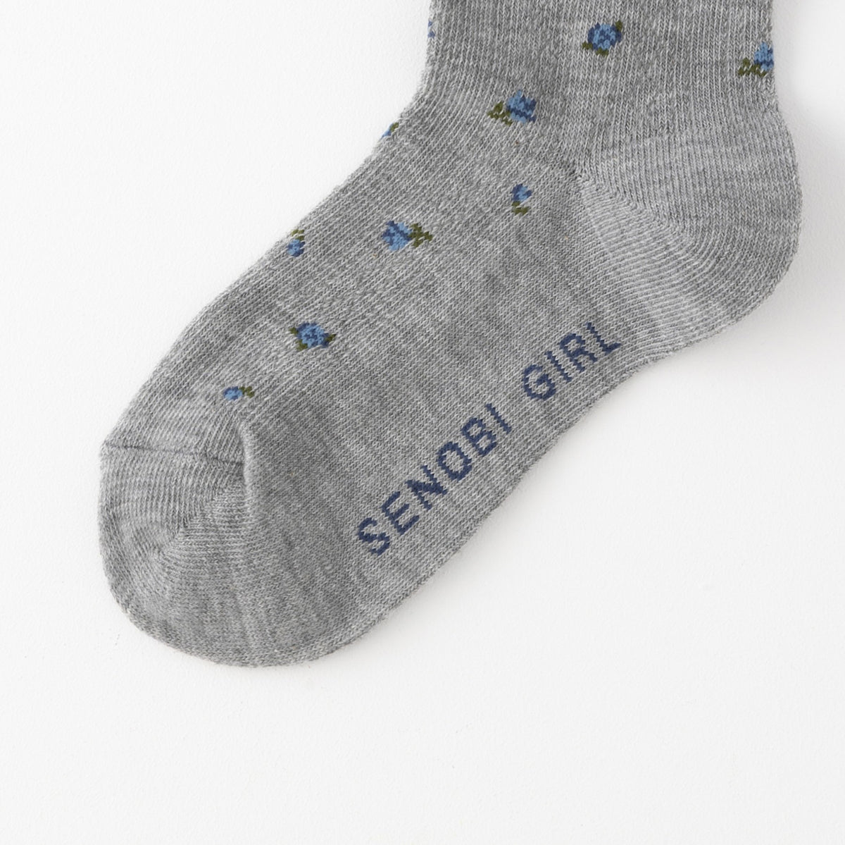【SENOBI】花柄メロウショートソックス