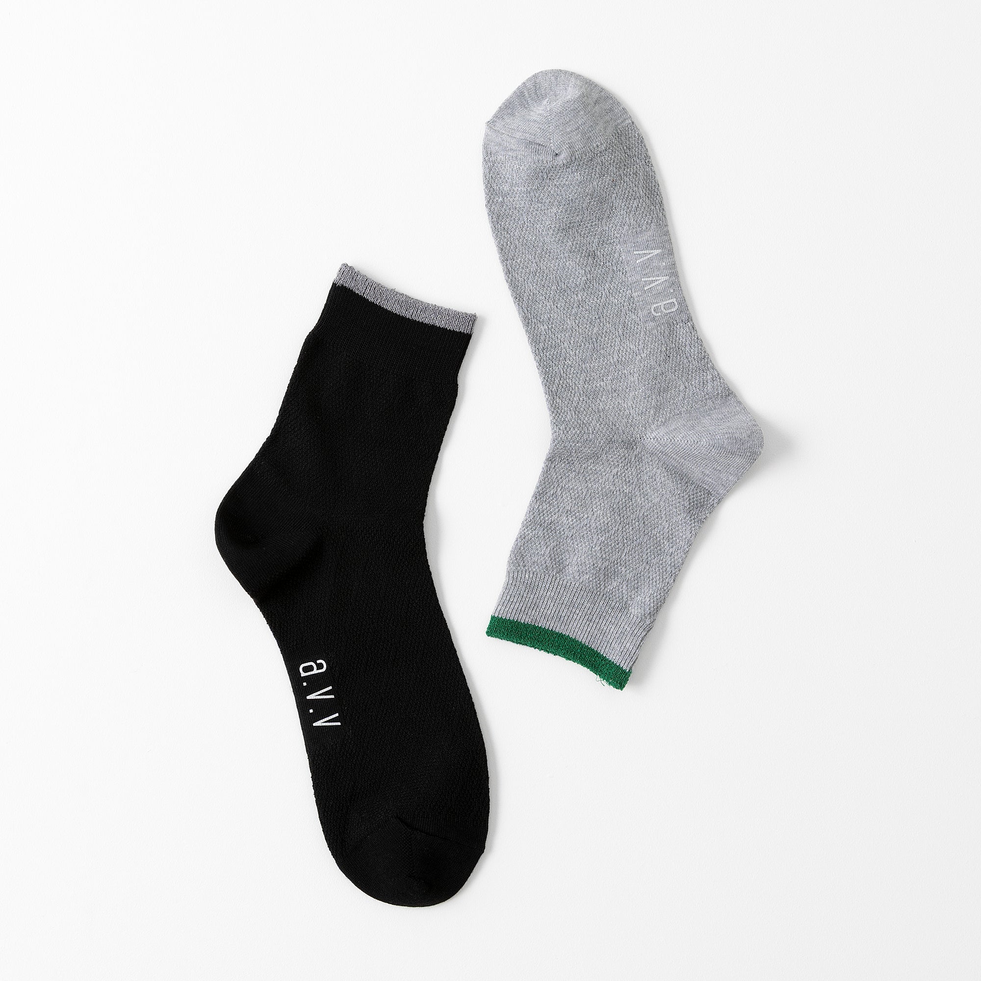 【A.V.V】ダイヤ鹿の子リンクスショートソックス