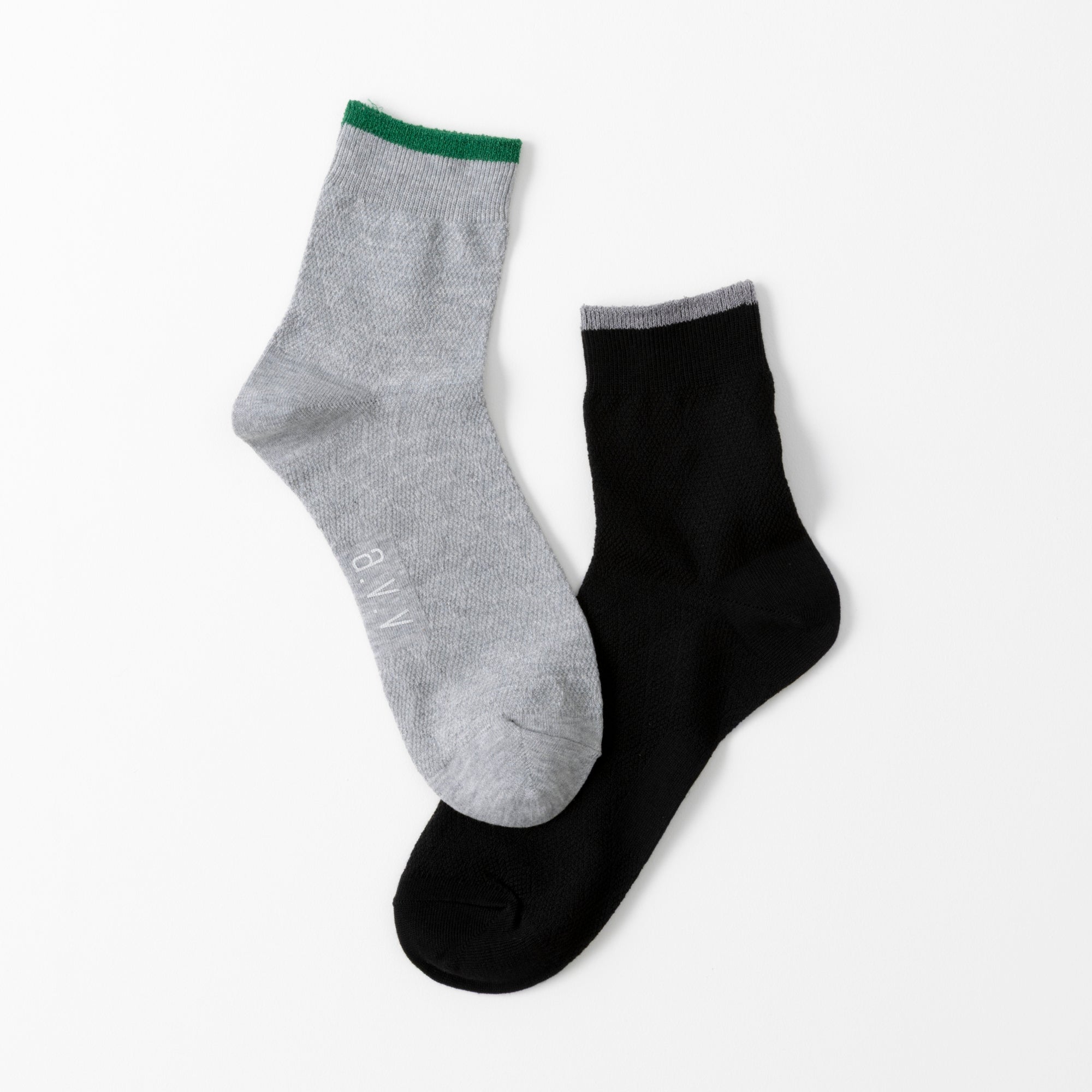 【A.V.V】ダイヤ鹿の子リンクスショートソックス