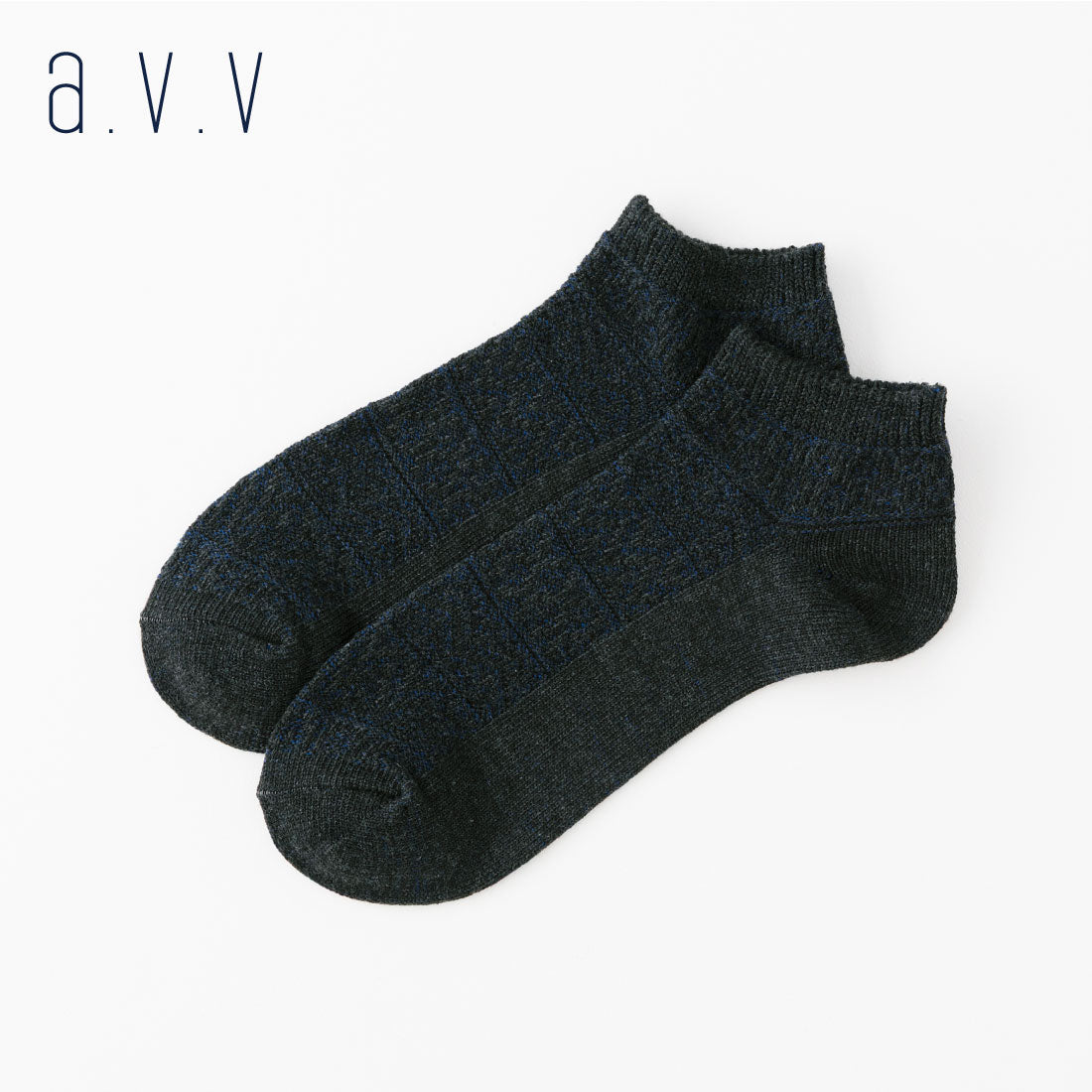 【A.V.V】幾何柄スニーカー丈ソックス