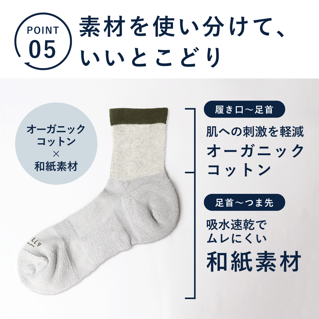 PESCALLY】和紙パイルショートソックス 25cm-27cm – SUKENO｜靴下の助野