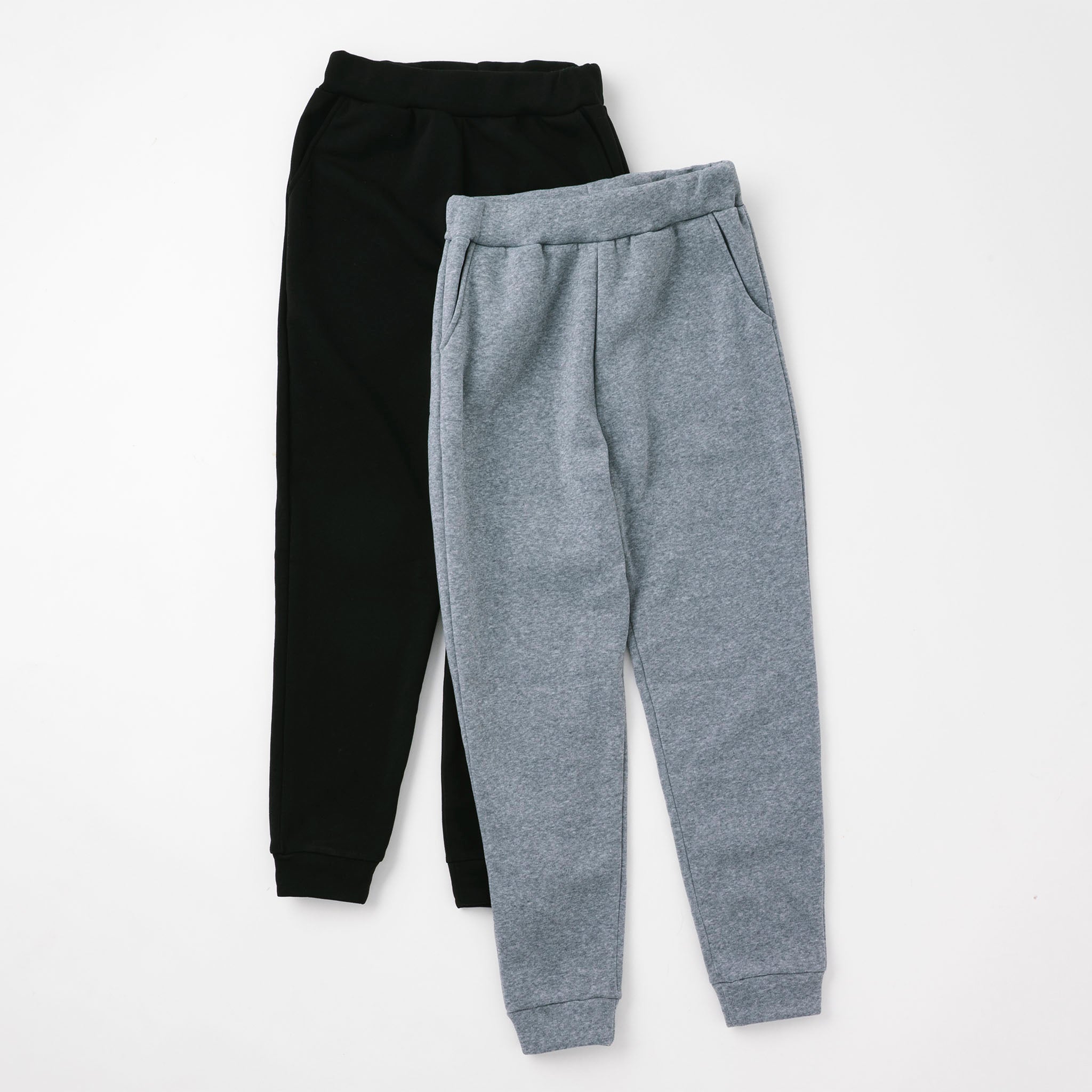 りらぽか】10分丈メンズ裏起毛スウェットパンツ (BLACK FRIDAY対象商品