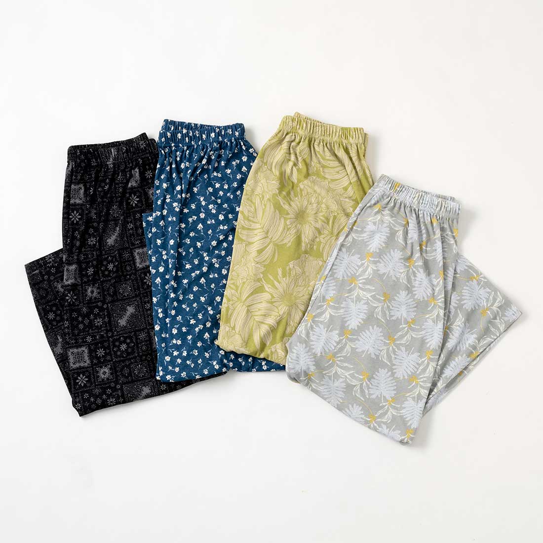 【おにわパンツ】梨地9分丈レギンス