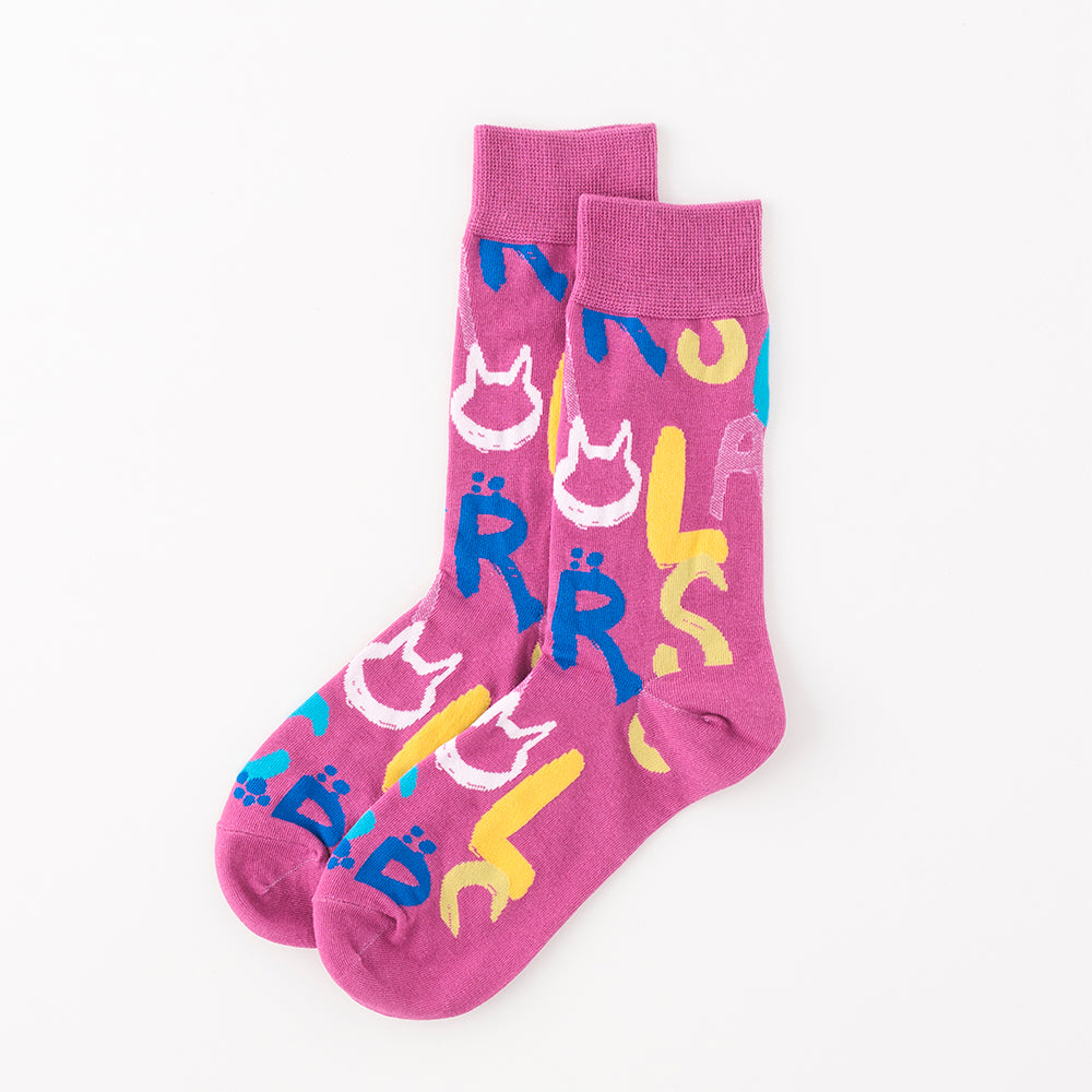 ScoLar】スカラーロゴ柄クルーソックス – SUKENO｜靴下の助野