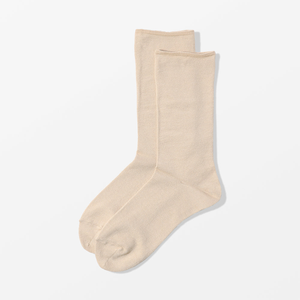 【足元らくらく】肌ざわりやわらかソックス 24-26cm