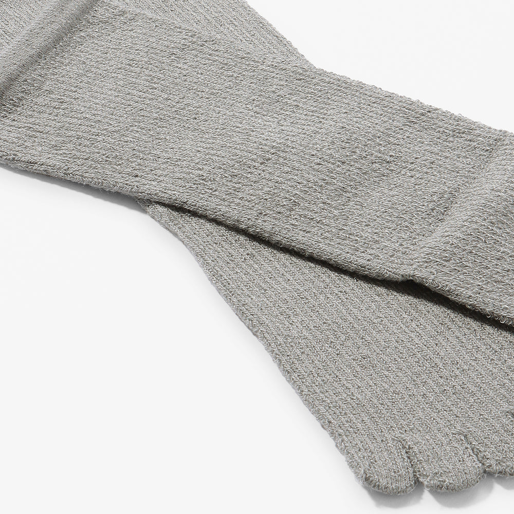 【足元らくらく】肌ざわりやわらか 5本指ソックス 24-26cm