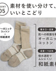 【PESCALLY×Foxfire】Foxfireコラボ 和SHI-DRYベーシックソックス　23cm - 25cm