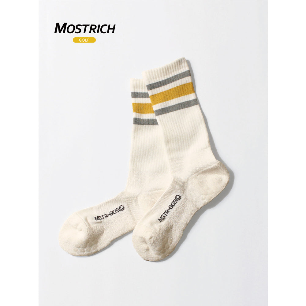 【MOSTRICH】MSTR-G05 ラインクルー丈ソックス